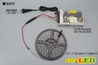 画像2: 24VテープLED 60LED/m 非防水 緑色 10m