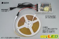 画像2: COBフリーカットテープLED 24V 6000K 5280LED/10m