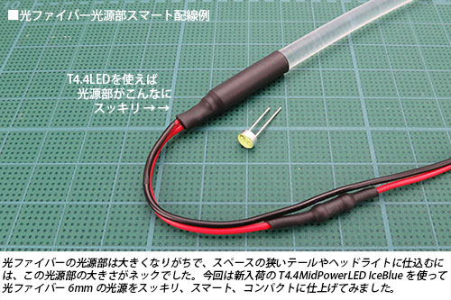 光ファイバー照明作成例 - akibaLED ピカリ館